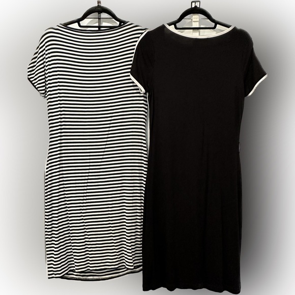 Calvin Klein Cotton Jersey Dresses Women’s Size 10 - Picture 2 of 4